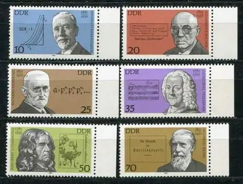 (19658) DDR Nr.2603/8   **  postfrisch Rand