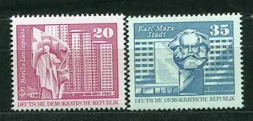 DDR Nr.1820/1   ** mint   (19567)  (Jahr:1973)