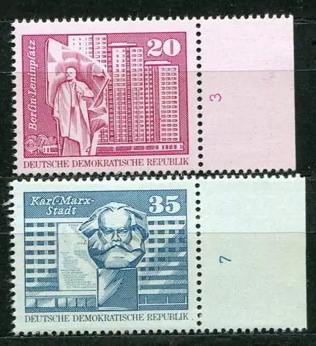 DDR Nr.1820/1   ** mint   (19569)  (Jahr:1973)
