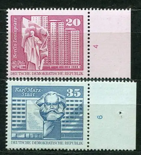 DDR Nr.1820/1   ** mint   (19568)  (Jahr:1973)