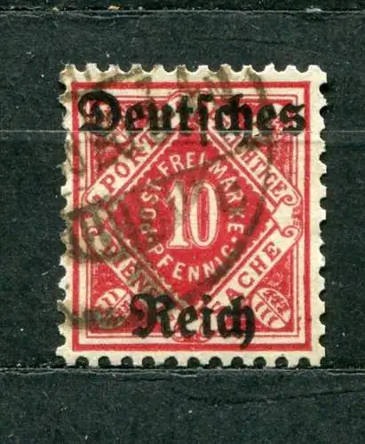 Deutsches Reich Dienst Nr.53          O  used         (3257)