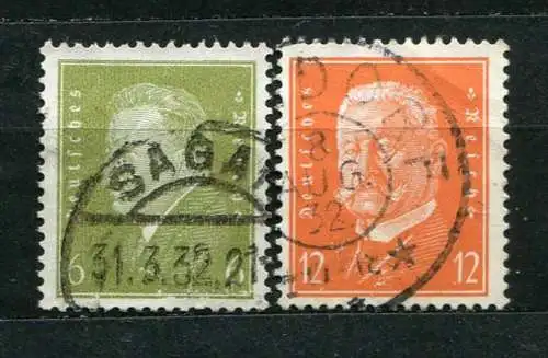 Deutsches Reich Nr.465/6          O  used         (3124)