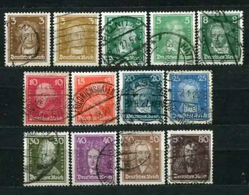 Deutsches Reich Nr.385/97          O  used         (3092)