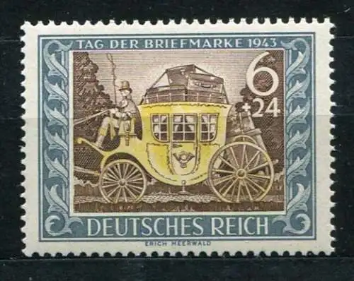 (2681) Deutsches Reich Nr.828        **  postfrisch