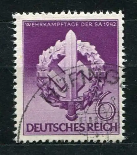 (2634) Deutsches Reich Nr.818       O  gestempelt