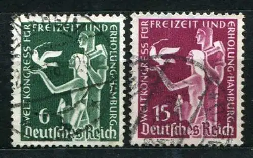 (2317) Deutsches Reich Nr.622/3        O  gestempelt