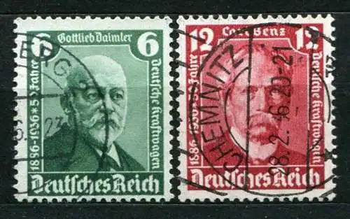 (2285) Deutsches Reich Nr.604/5        O  gestempelt