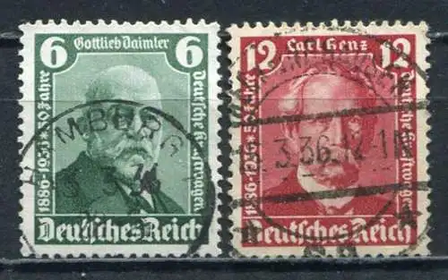 (2281) Deutsches Reich Nr.604/5        O  gestempelt