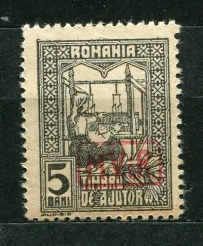Post in Rumänien ZZ Nr.5 a        *  unused        (002)