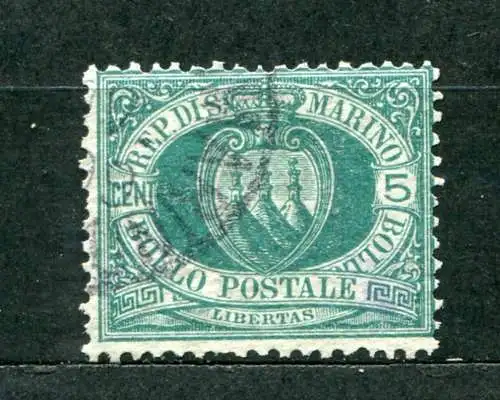 San Marino Nr.27         O  used        (385)