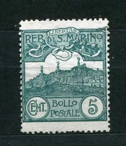 (147) San Marino Nr.35         (*)  ohne Gummierung