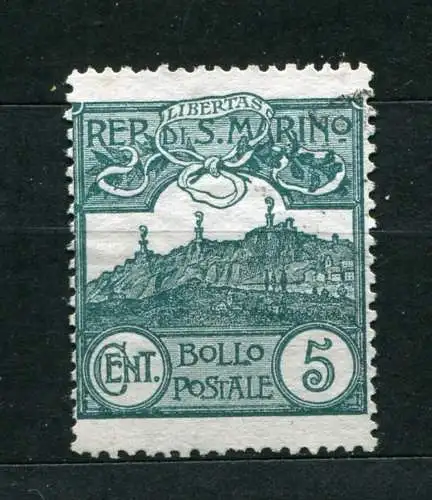 San Marino Nr.35         (*)  no gum        (147)