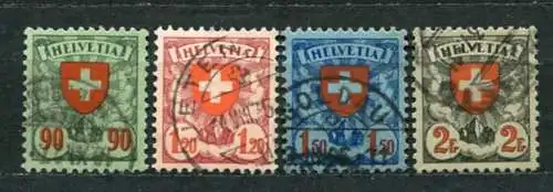 (1333) Schweiz Nr.194/7         O  gestempelt