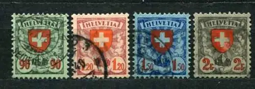 (1088) Schweiz Nr.194/7         O  gestempelt