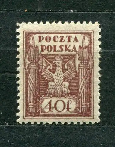 Polen Ostoberschlesien Nr.4      *  unused       (1495)