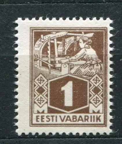 Estland Nr.33 A          *  unused          (096)