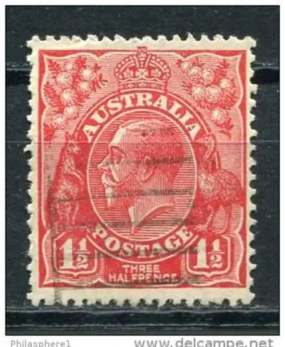 (206) Australien Nr.71 C b X         O  gestempelt