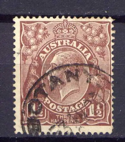 Australien Nr.32 b X          O  used                (0363)