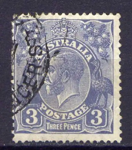 (1083) Australien Nr.75 C II X           O  gestempelt