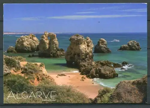 (03738) Algarve - Küstenlandschaft/ Strand/ Felsen - gel. 2016 - Michael Howard