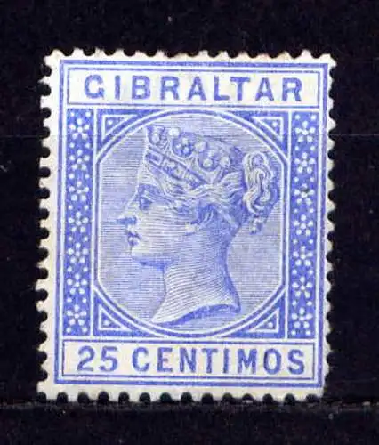 Gibraltar  Nr.24         (*)  no gum       (016)