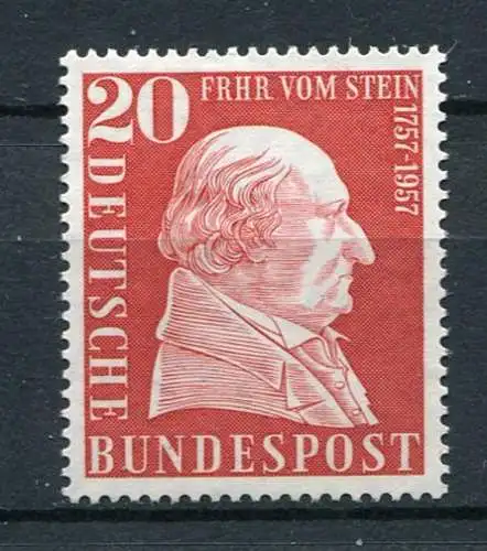 BRD Nr.277        *  unused     (9747)  (Jahr:1957)