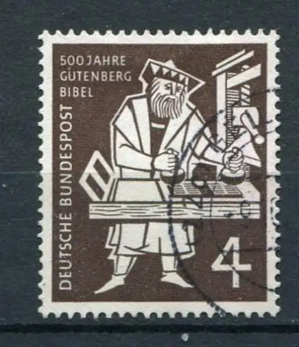 BRD Nr.198        O  used     (9692)  (Jahr:1954)