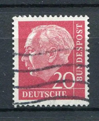 BRD Nr.185 y Lumogen        O  used     (9686)  (Jahr:1960)