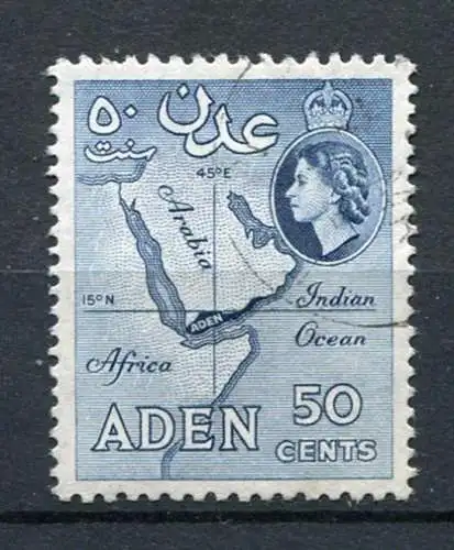 (013) Aden Nr.54            O  gestempelt