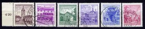 (1969) Österreich Nr.1113 + 1116/20         O  gestempelt