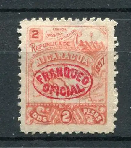 (260) Nicaragua Dienst Nr.83 Y          *  ungebraucht