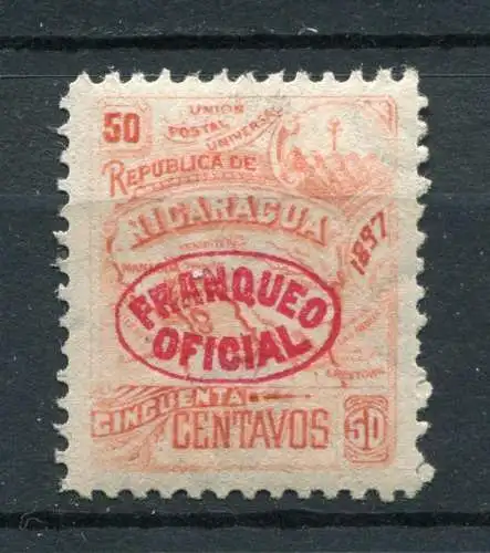 (259) Nicaragua Dienst Nr.81 Y          *  ungebraucht