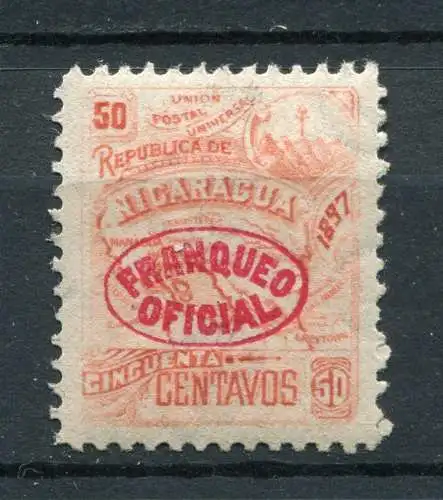 Nicaragua Dienst Nr.81 Y          *  unused        (259)