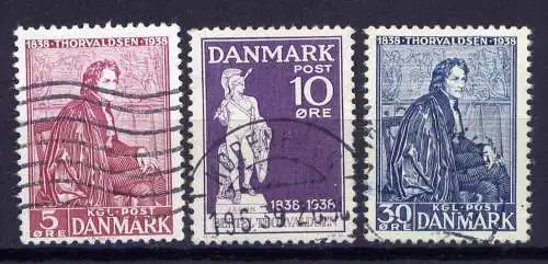 Dänemark Nr.247/9         O  used       (398)