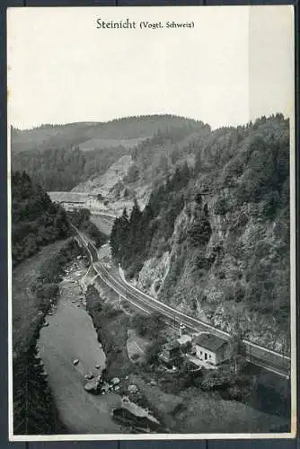 (3707) Steinicht (Vogtl. Schweiz) - Echte Photographie - s/w - n. gel.