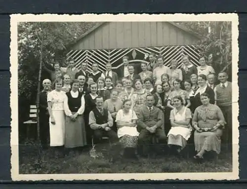(03669) Familienfoto, Deutschland ca. um 1930? - s/w