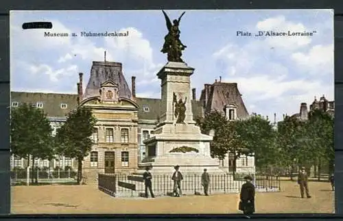 (3612) Sedan - Museum u. Ruhmesdenkmal - Platz "D' Alsace-Lorraine" - n. gel.