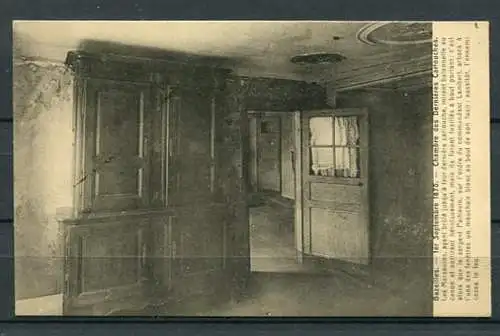(03603) Bazeilles - 01.09.1870 - Chambre des Dernières Cartouches/ Zimmer der Szene "Die letzten Patronen" - beschrieben
