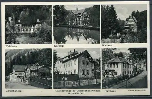(03560) Bad Finkenmühle, Thür. - Erholungsheim der Deutschen Arbeitsfront - s/w. Mbk. - n. gel.