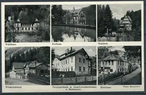 (3560) Bad Finkenmühle, Thür. - Erholungsheim der Deutschen Arbeitsfront - s/w. Mbk. - n. gel.