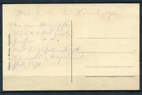 (3549) Donchery - Maison du Tisserand/ Weberhäuschen - 1870 Treffen zw. Napoleon III. u. Otto v. Bismarck - beschrieben