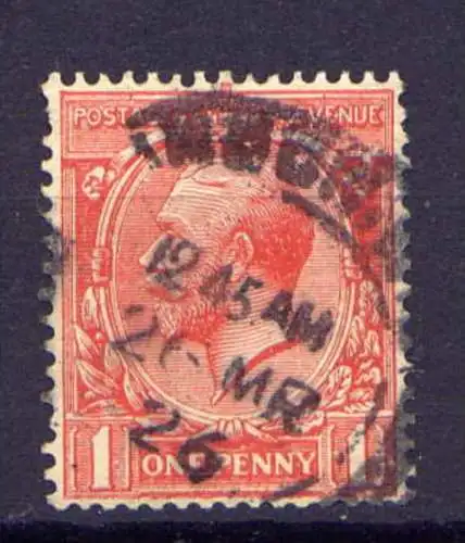 Great Britain Nr.155 Y        O  used        (702) Watermark sideways