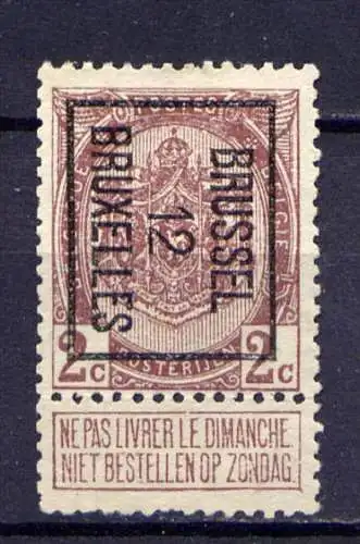 Belgien Nr.79 V         O  used       (432)