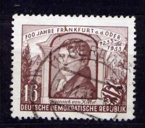 DDR Nr.358       O used   (19328)  (Jahr:1953)
