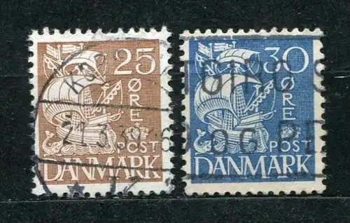 (281) Dänemark Nr.208/9 I          O  gestempelt