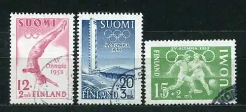 (446) Finnland Nr.399/401         O  gestempelt