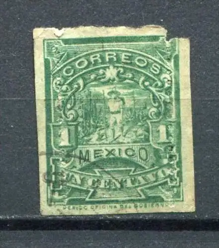 Mexico Nr.190          O  used        (197) Doppelt gezähnt!?