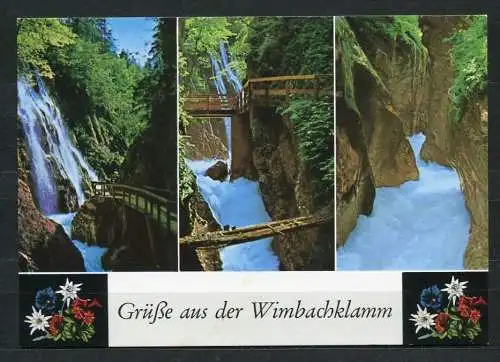 (03515) Grüße aus der Wimbachklamm/ Berchtesgadener Land - Mbk. - n. gel.