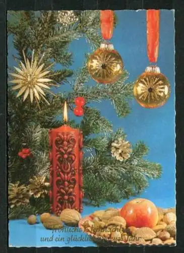 (03467) Fröhliche Weihnachten und ein glückliches Neues Jahr - gel. 1986 -