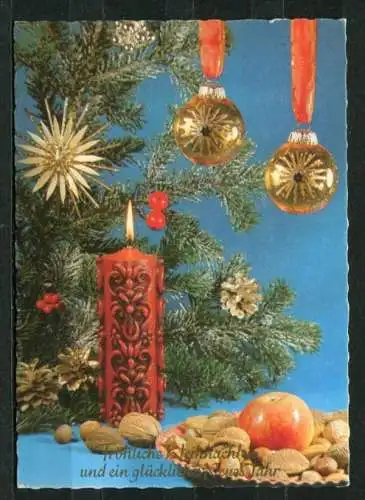 (3467) Fröhliche Weihnachten und ein glückliches Neues Jahr - gel. 1986 -